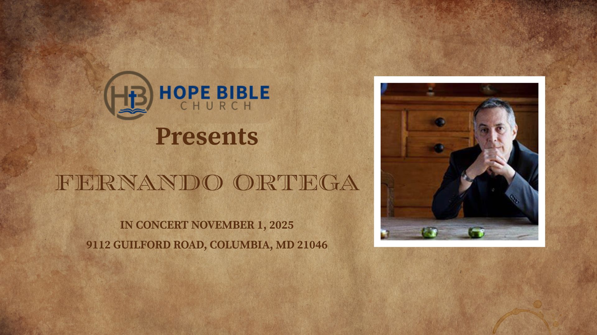 For Ticket Sales - Ortega