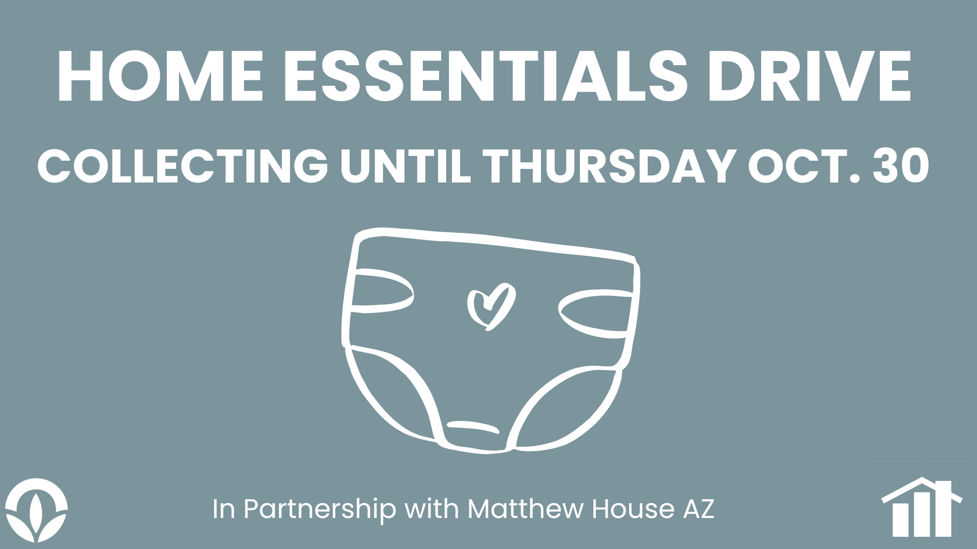 OCTOBER MISSIONS: Home Essentials Drive