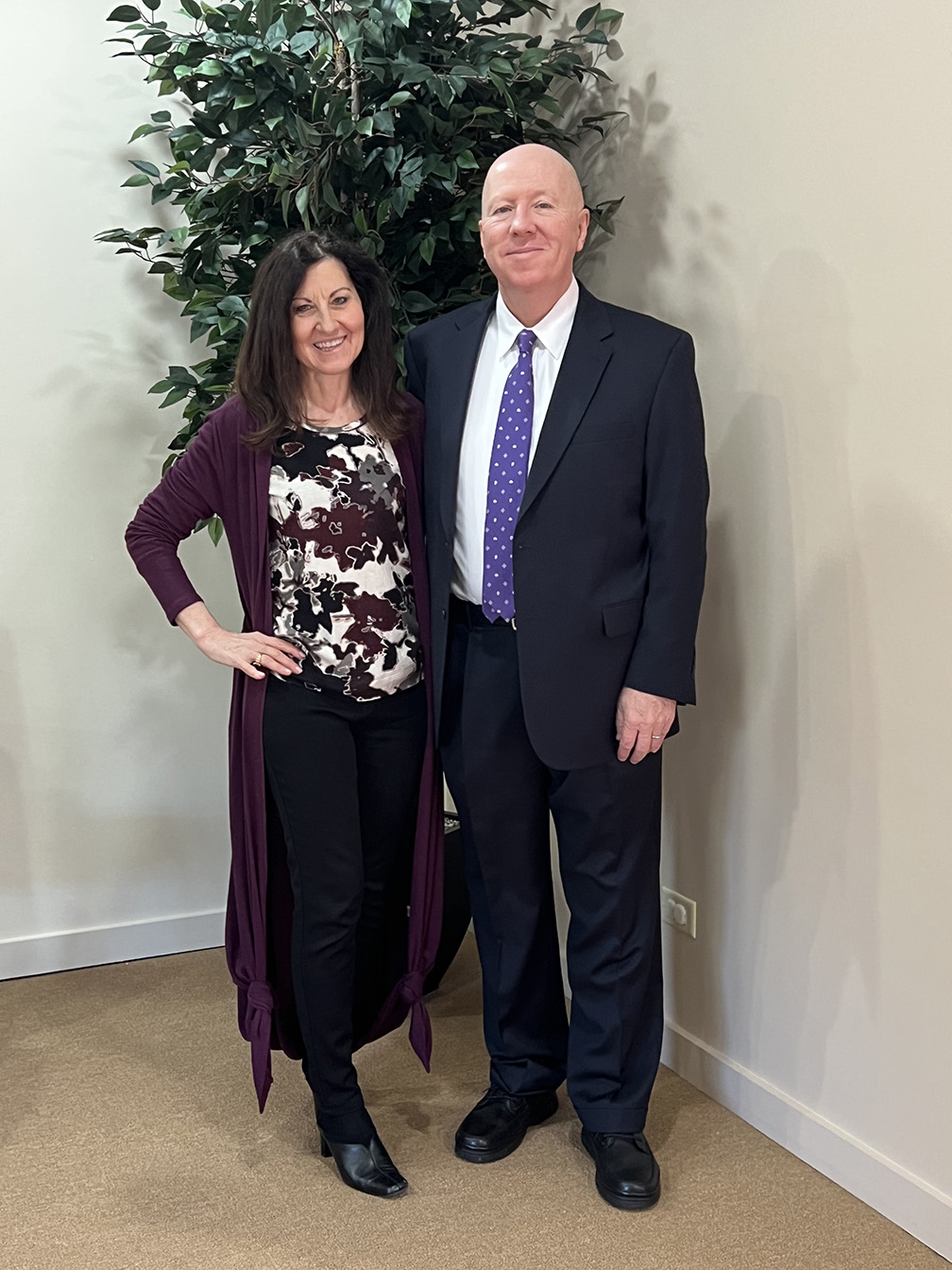 Pastor Greg Lee and his wife Linda