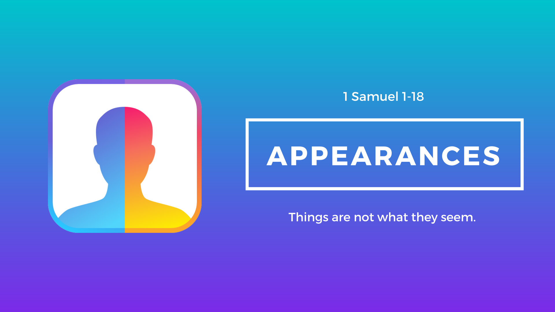 Appearances: 1 Samuel 1-18 banner