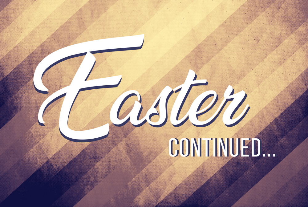 Easter, Continued banner