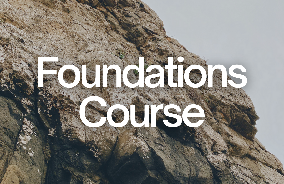 Foundations Course Fall 2023