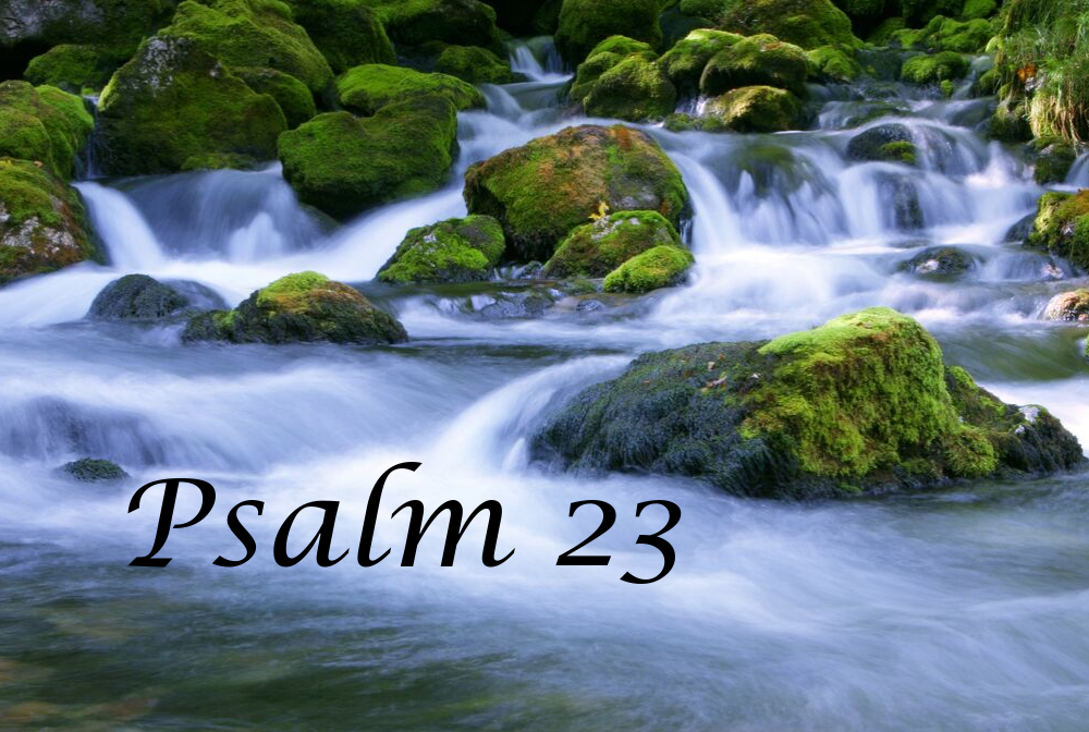 Psalm 23 banner