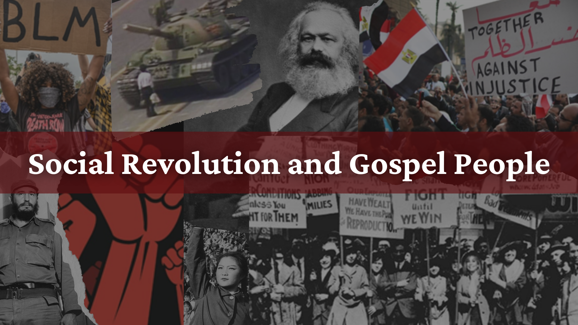 Social Revolutions and Gospel People banner
