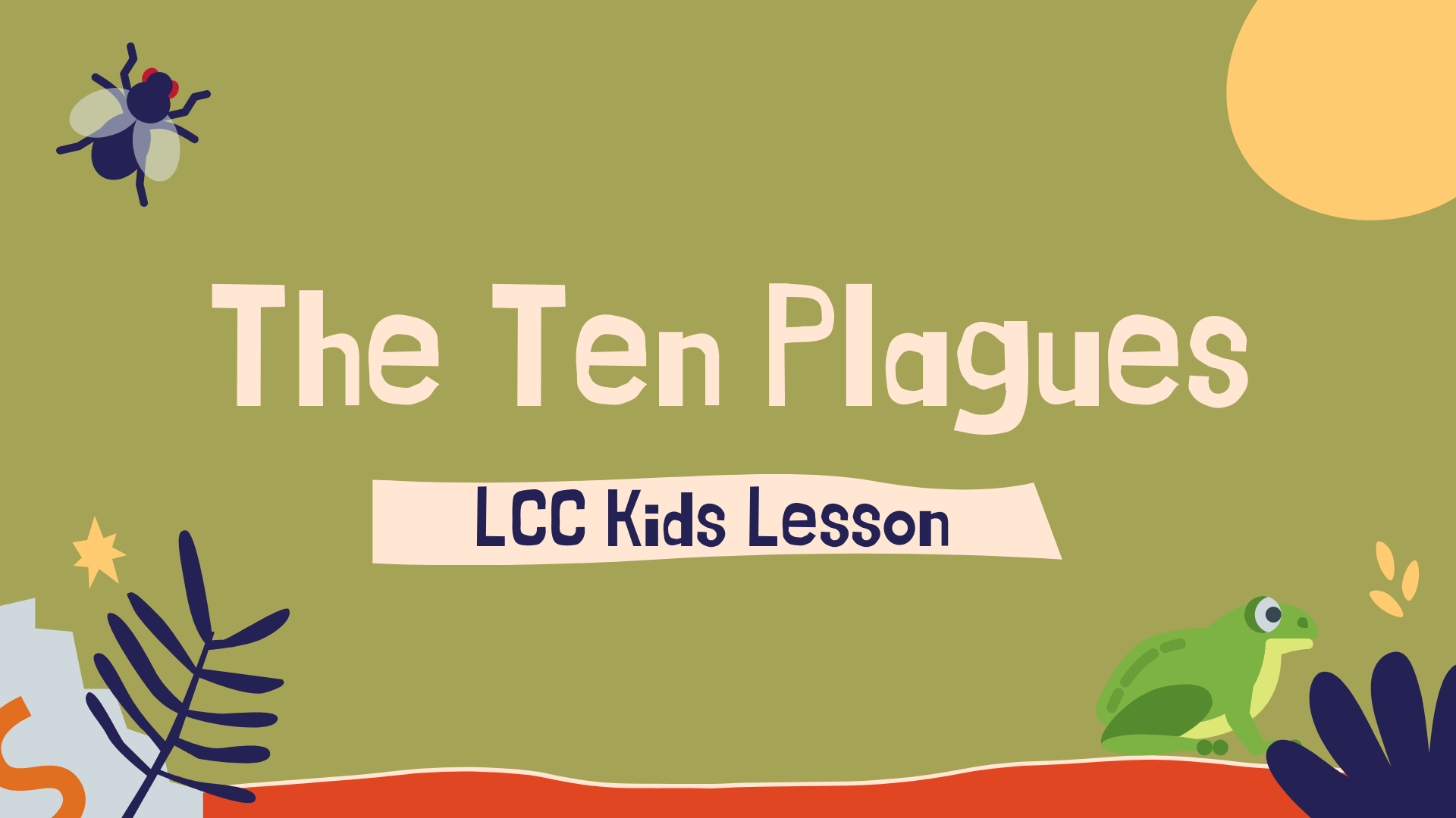 The Ten Plagues banner