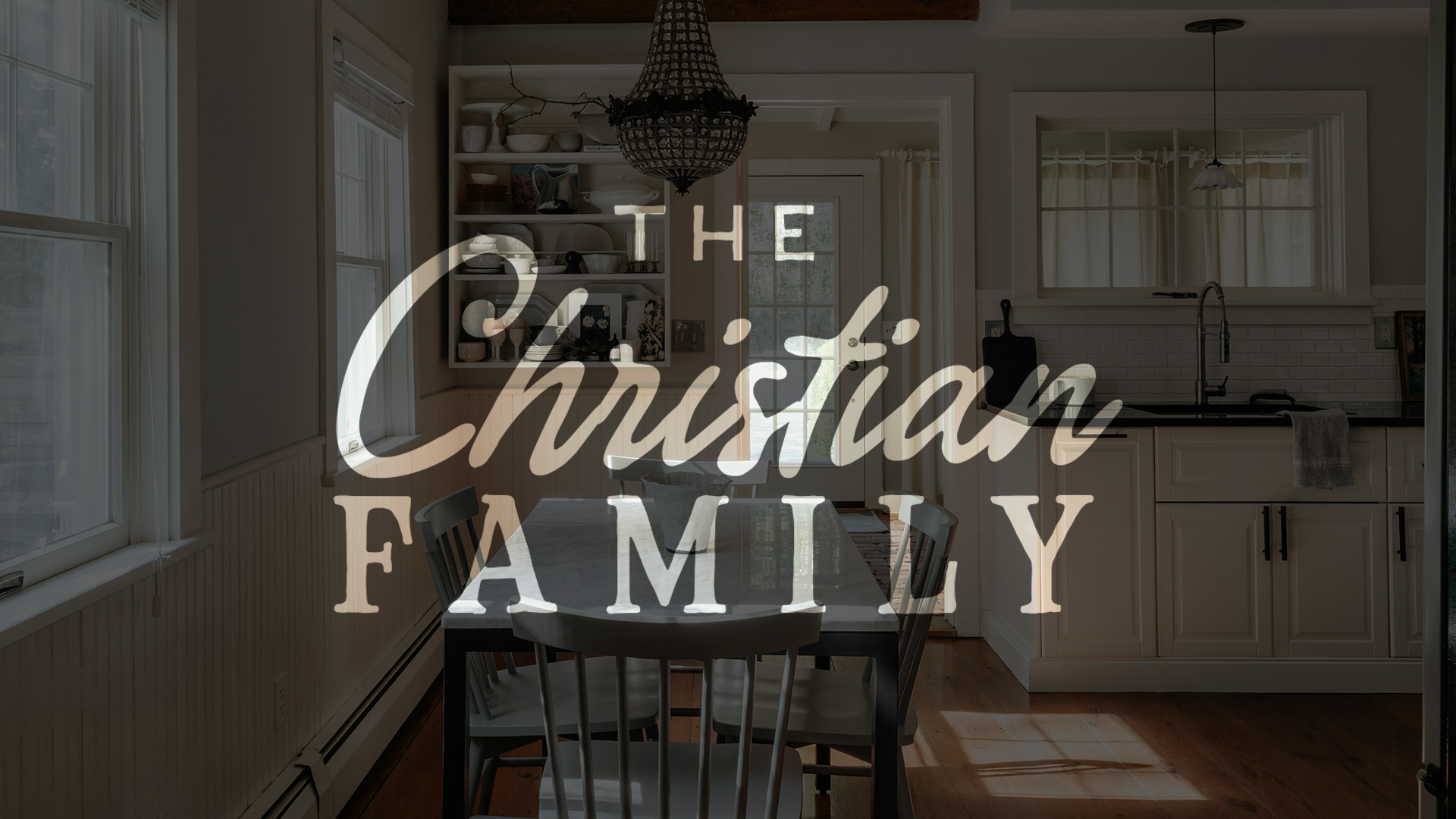 The Christian Family banner