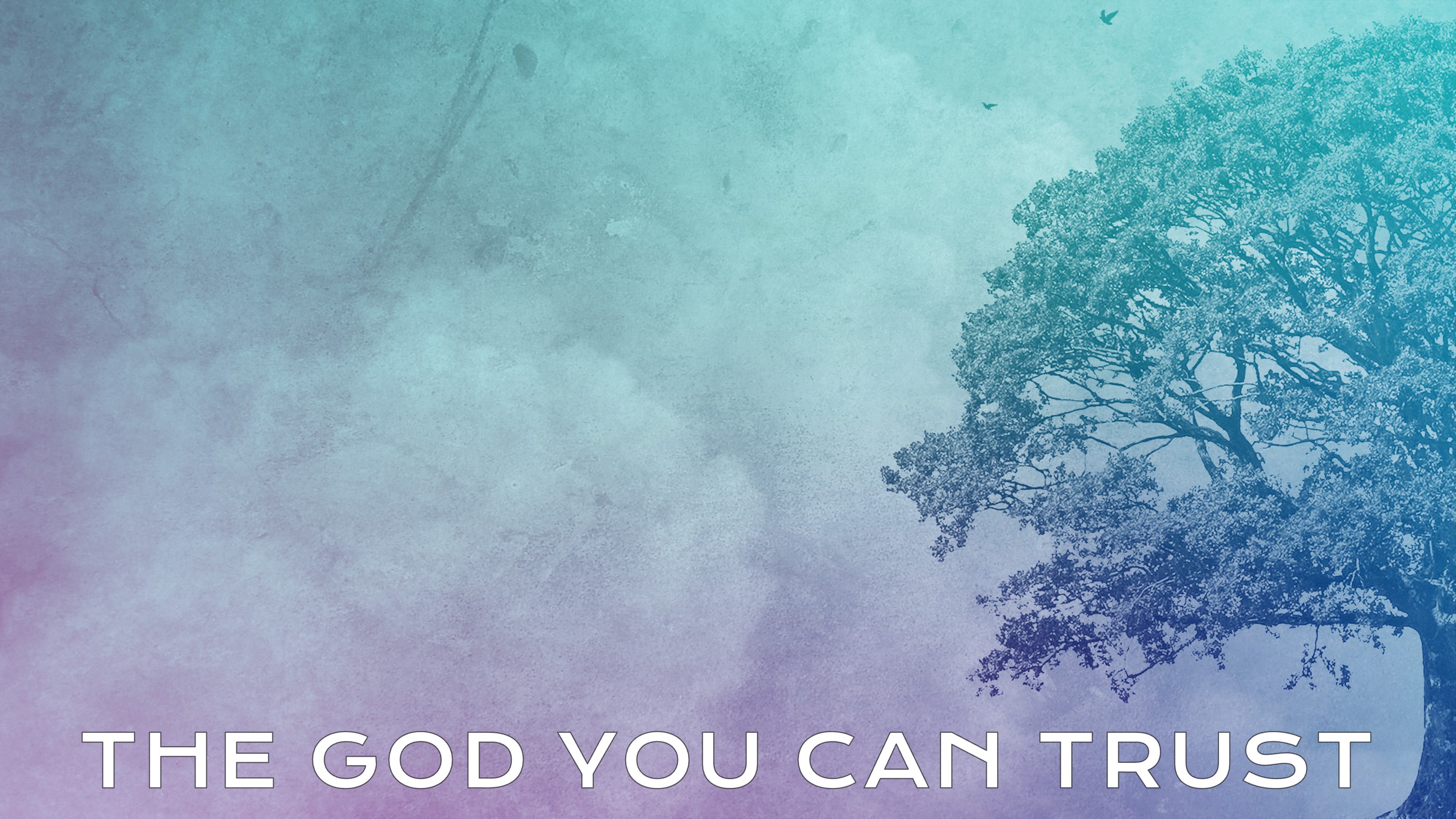The God You Can Trust banner