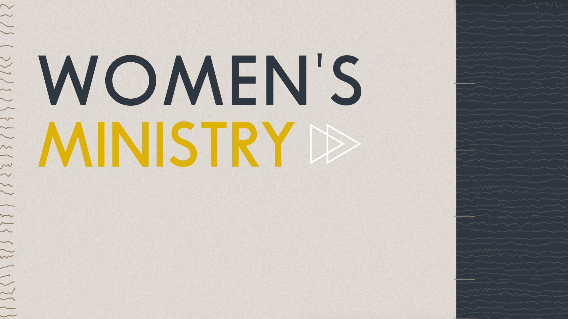 Women's Ministry Template image