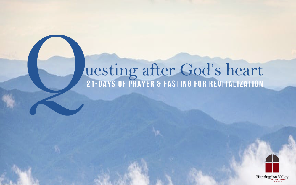 Questing After God’s Heart: 21-Days of Prayer & Fasting for Revitalization banner