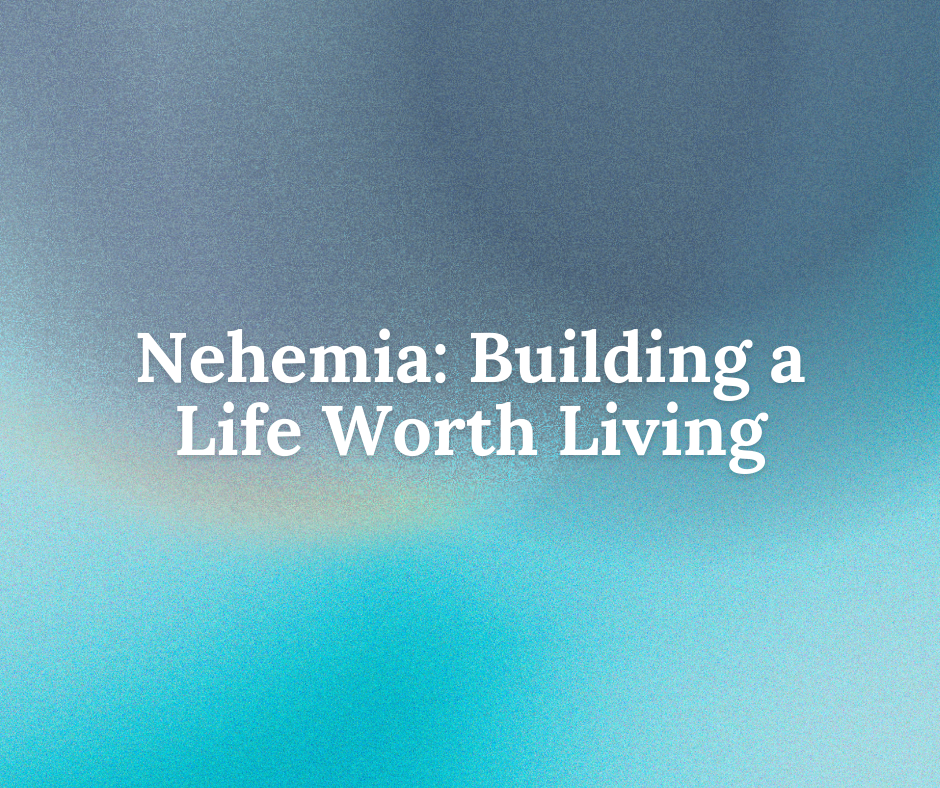 Nehemia: Building a Life Worth Living series image