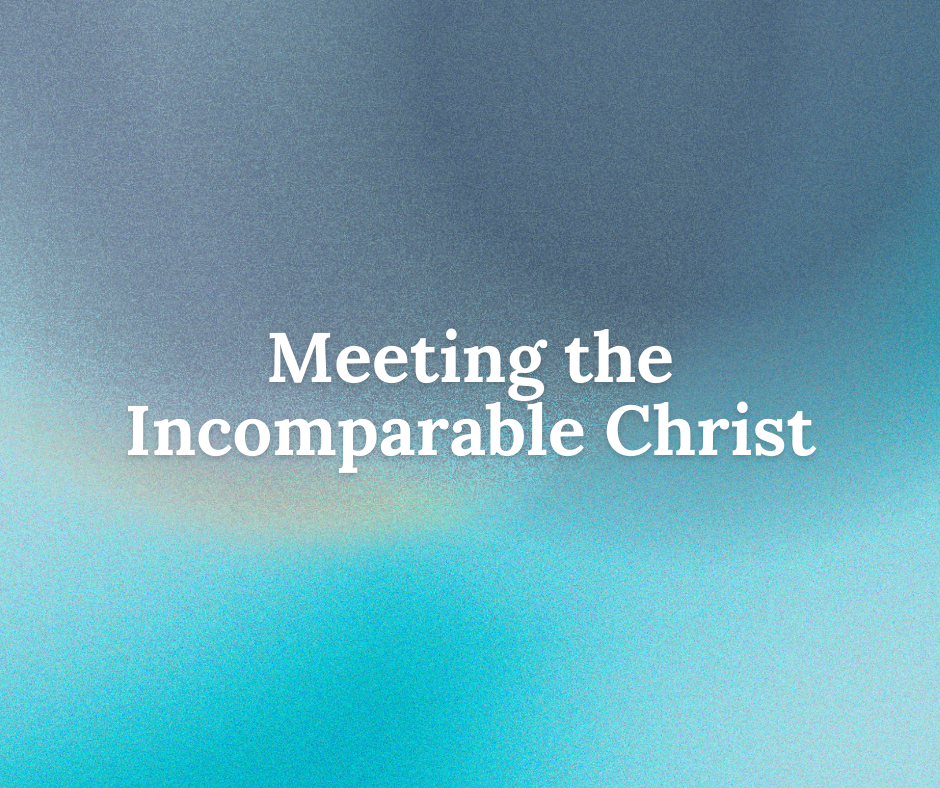 Meeting the Incomparable Christ series image