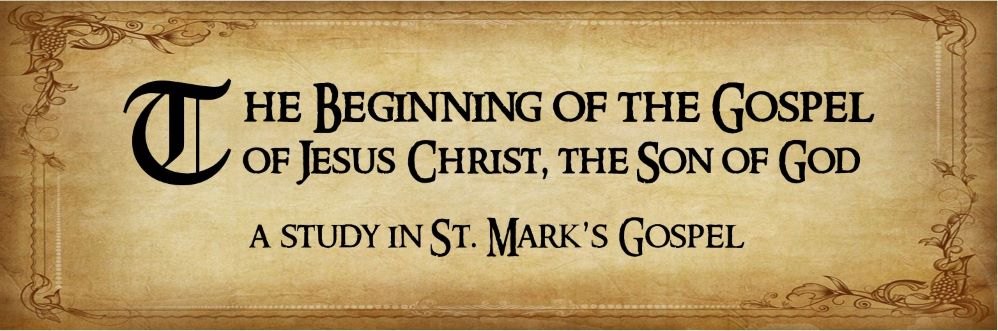 Mark 14:1-25 banner