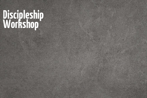 Discipleship Workshop banner