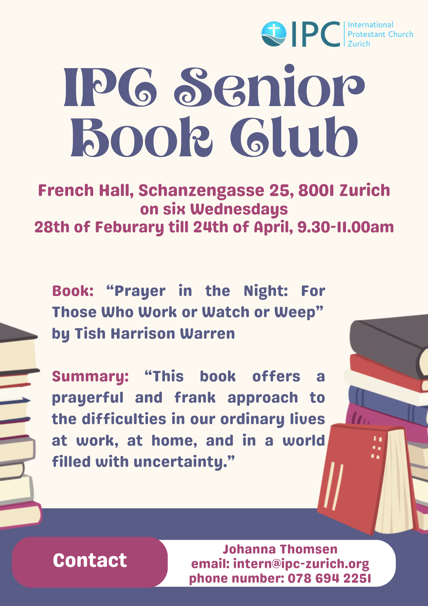 Book Club Flyer