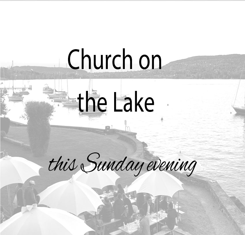church on lake just picture image