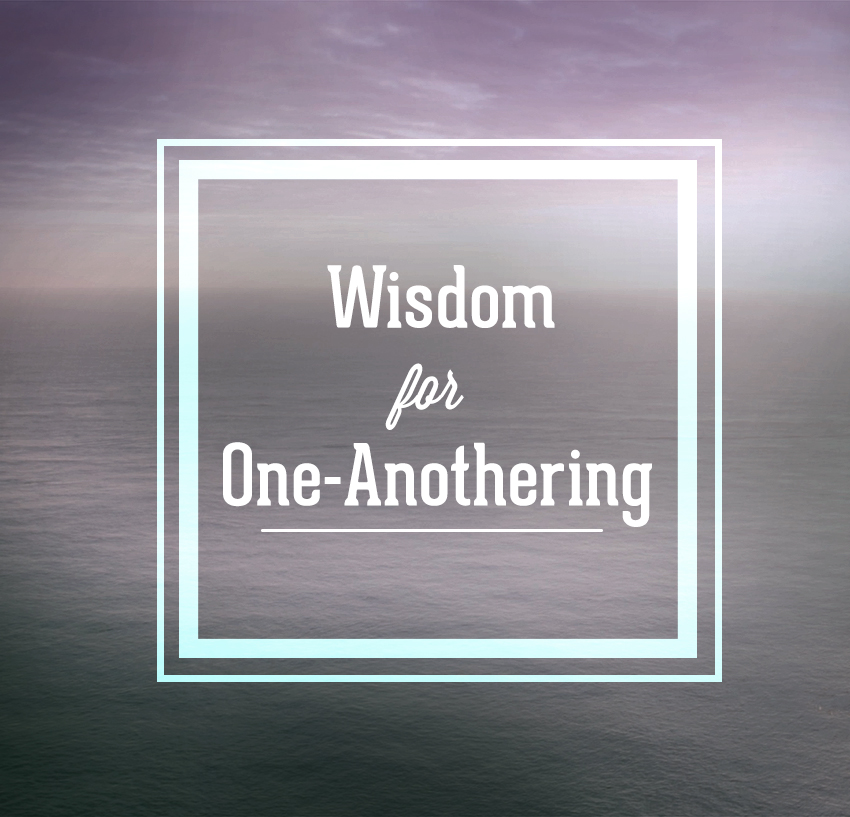 wisdom for one anothering image