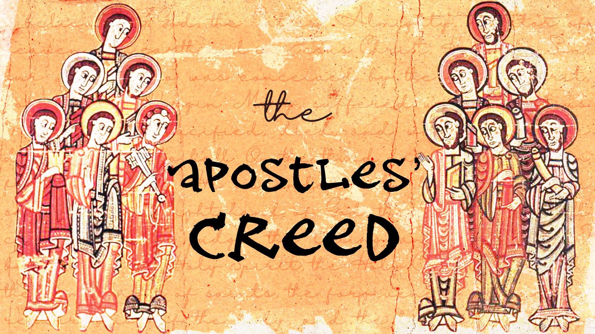 Apostles' Creed banner
