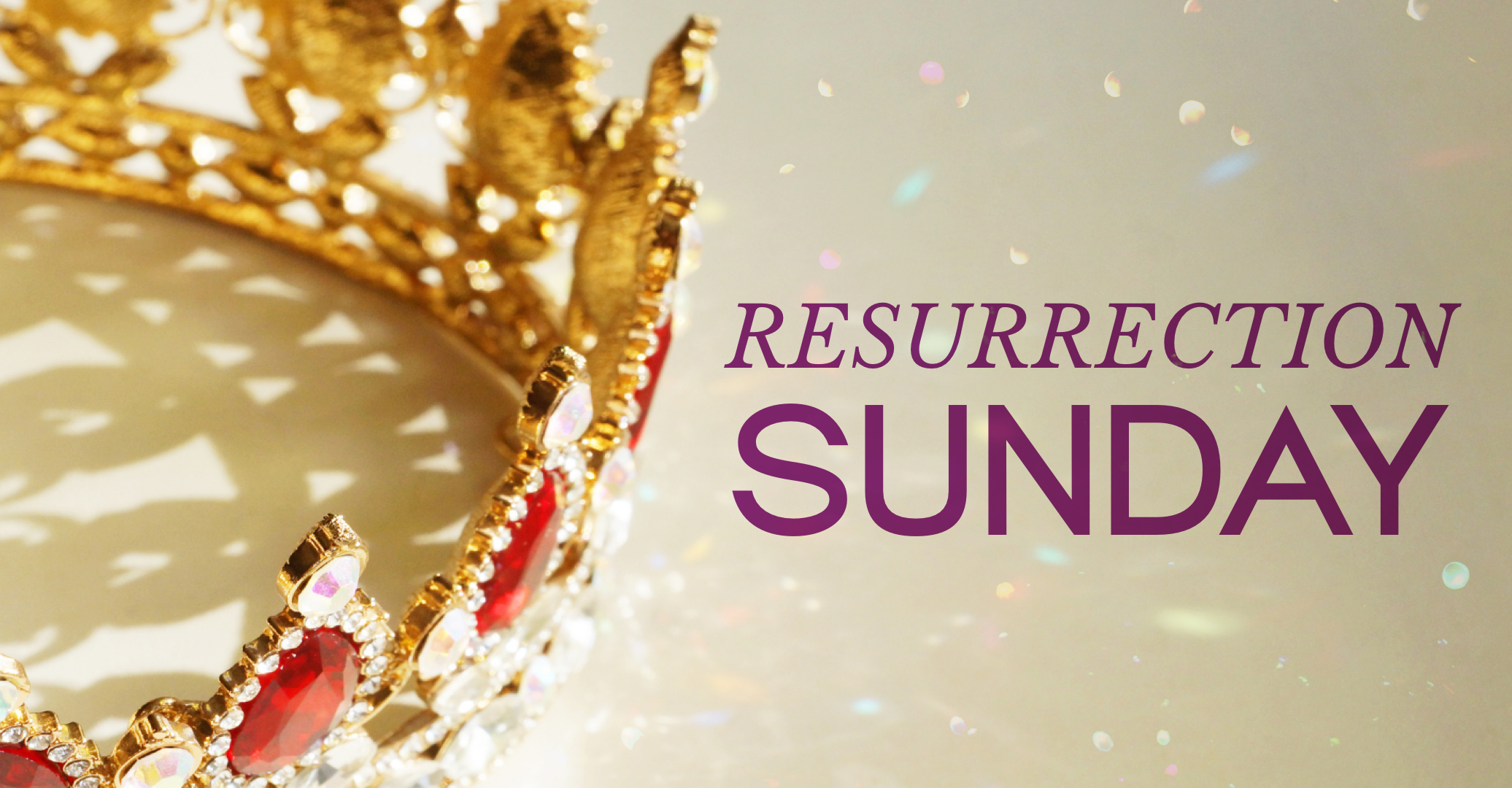 Resurrection Sunday banner
