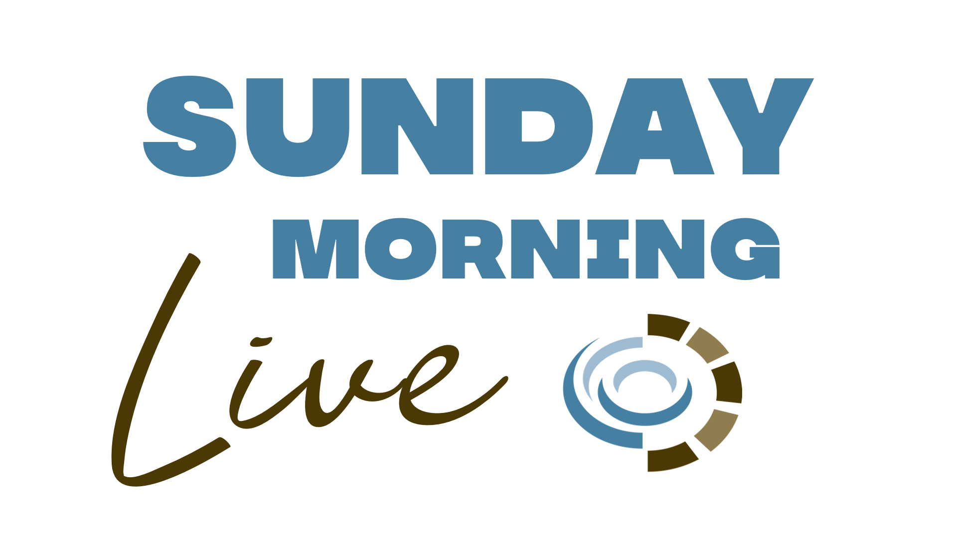 Sunday Morning Live banner