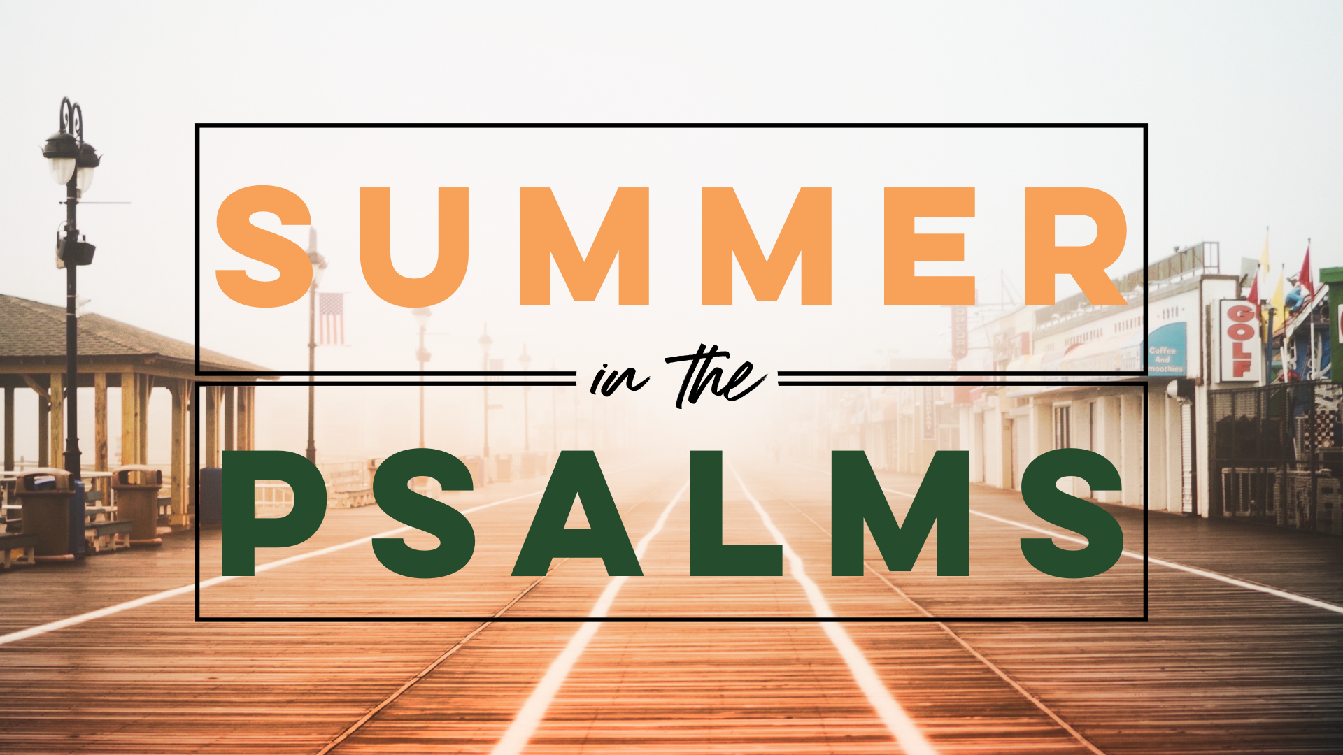 Summer in the Psalms banner