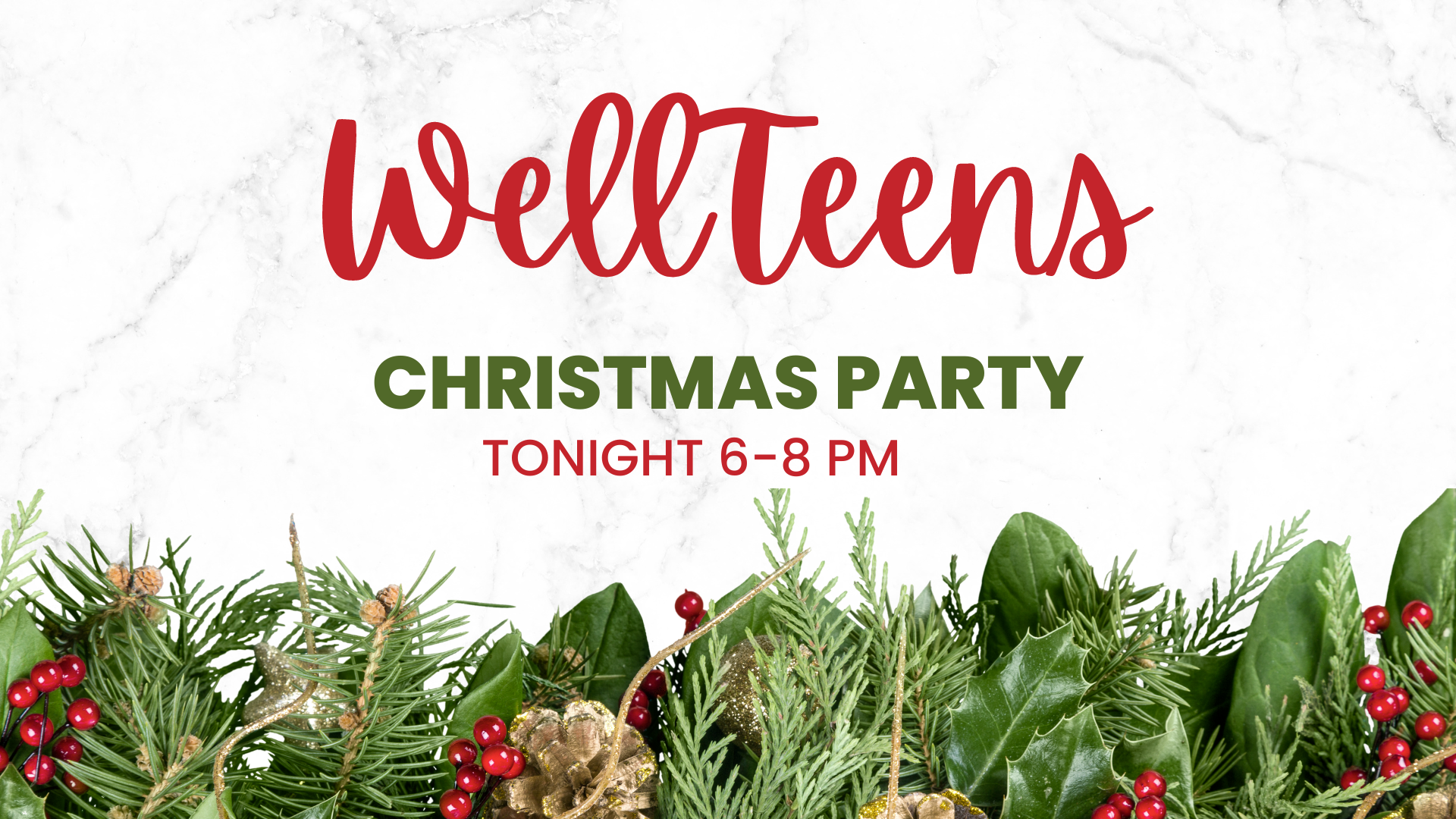 WellTeens Christmas Party image