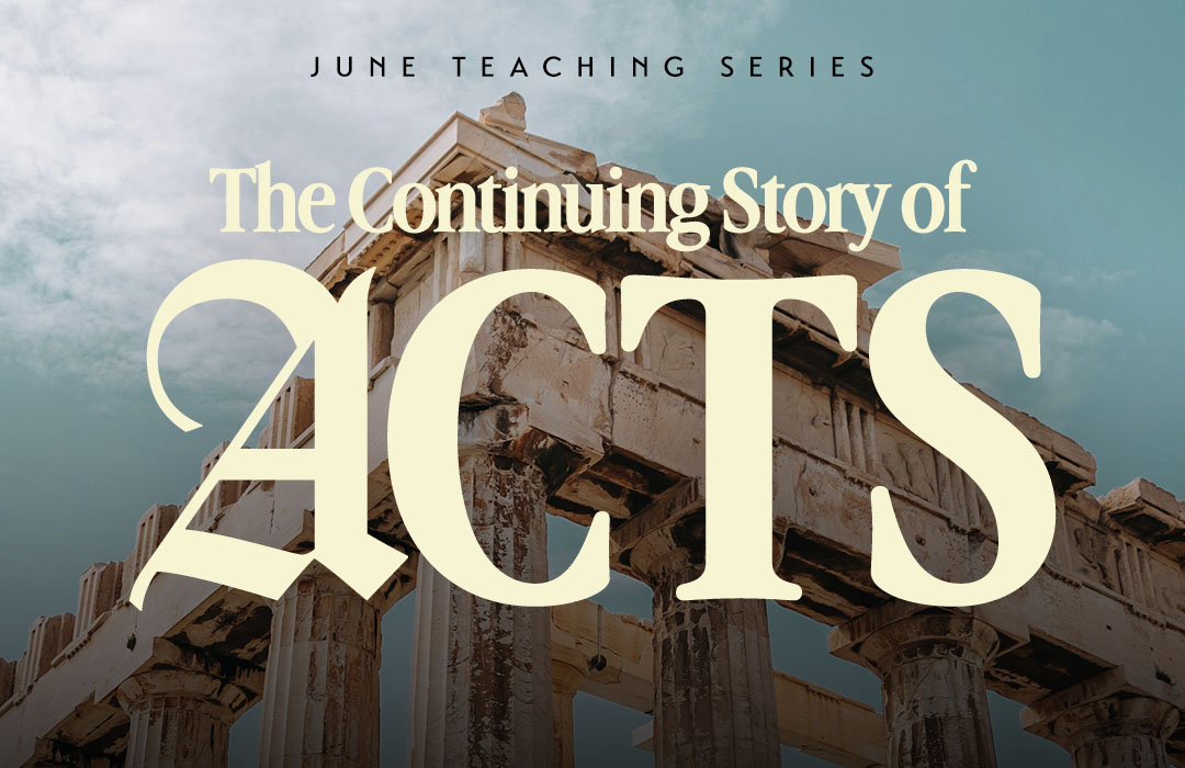The Continuing Story of Acts banner