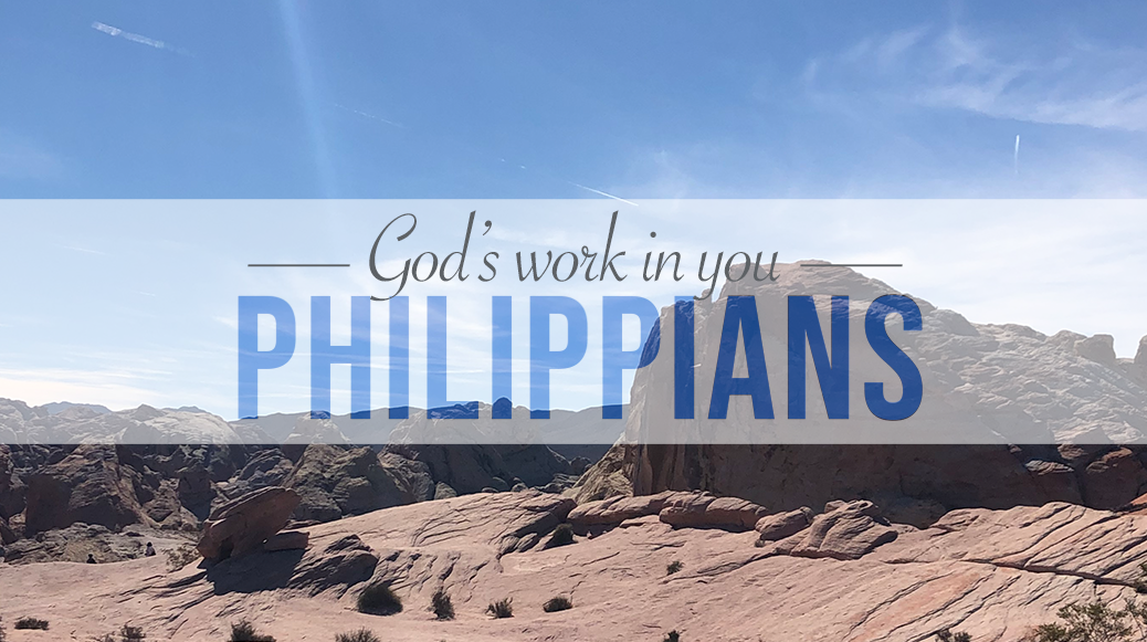 Philippians — God’s work in you banner