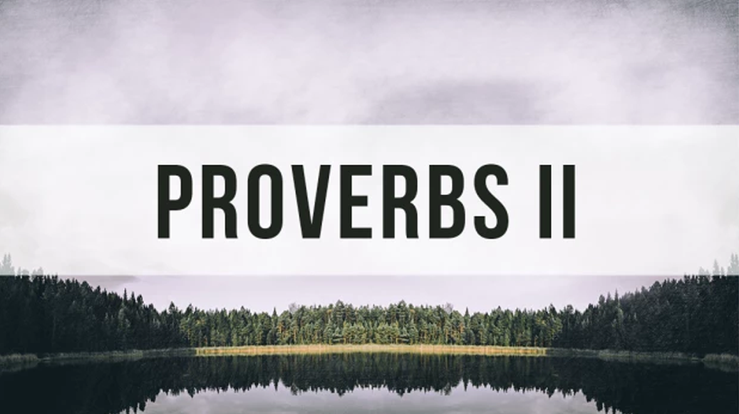 Proverbs II banner