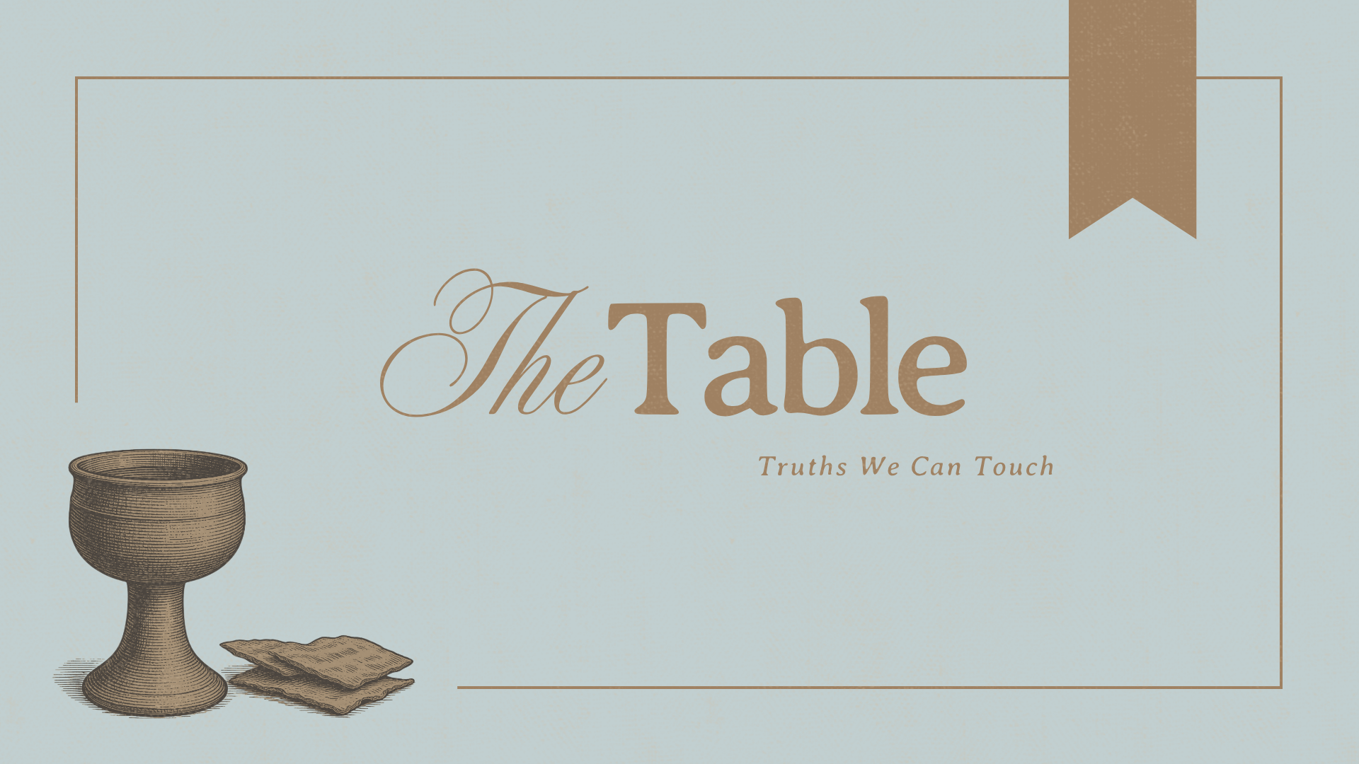 The Table banner