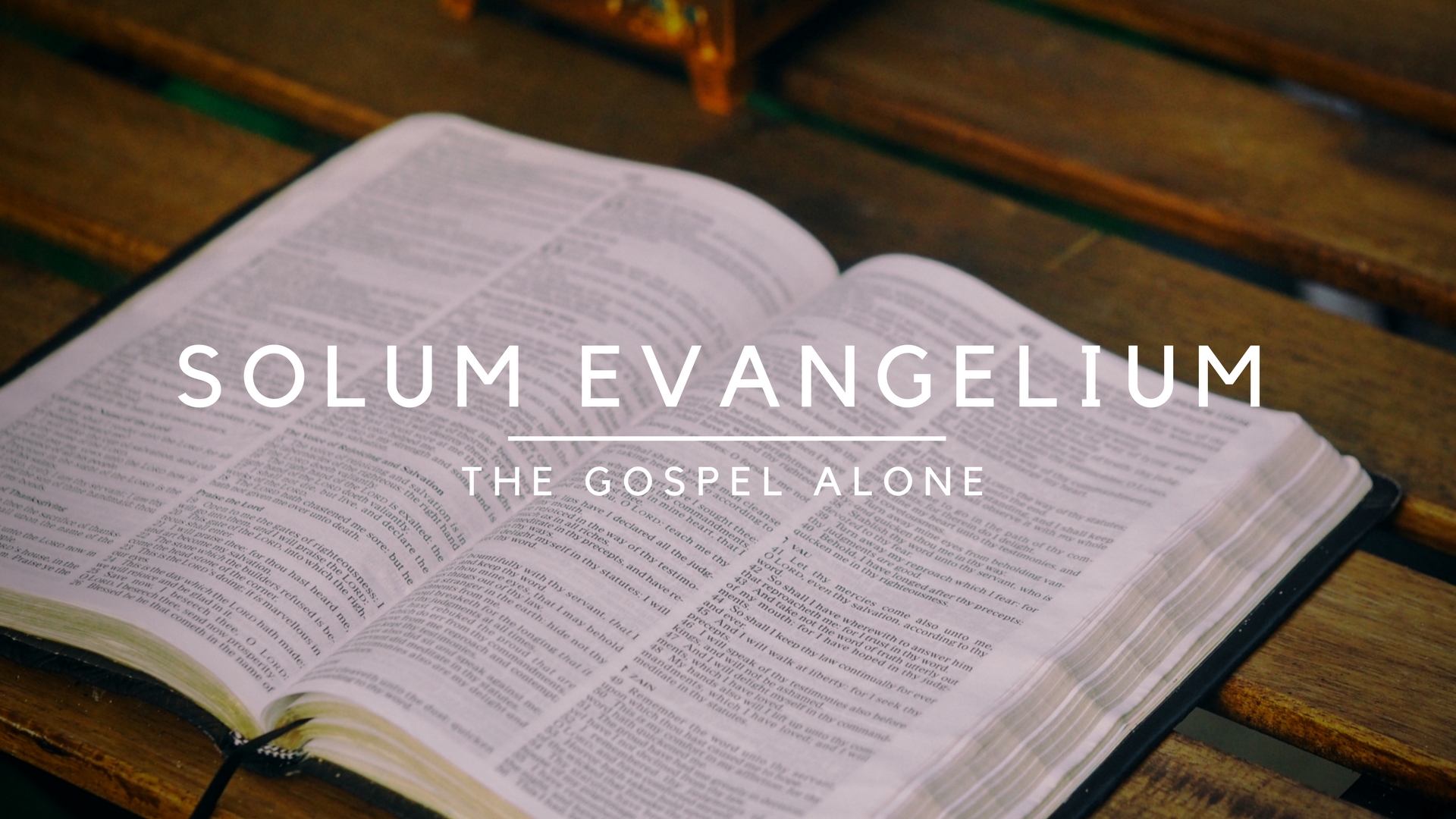 solum evangelium (1)
