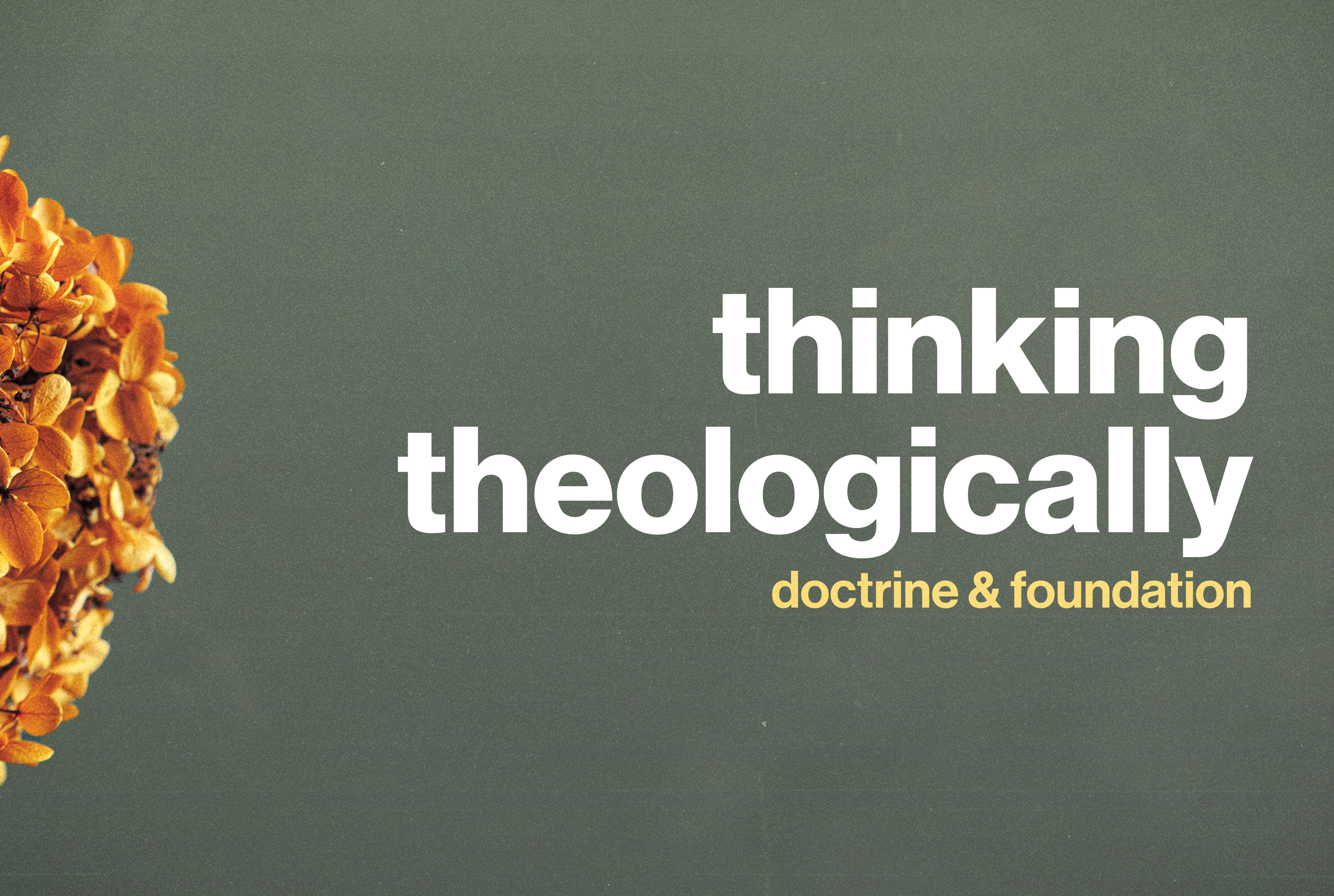 Thinking Theologically banner