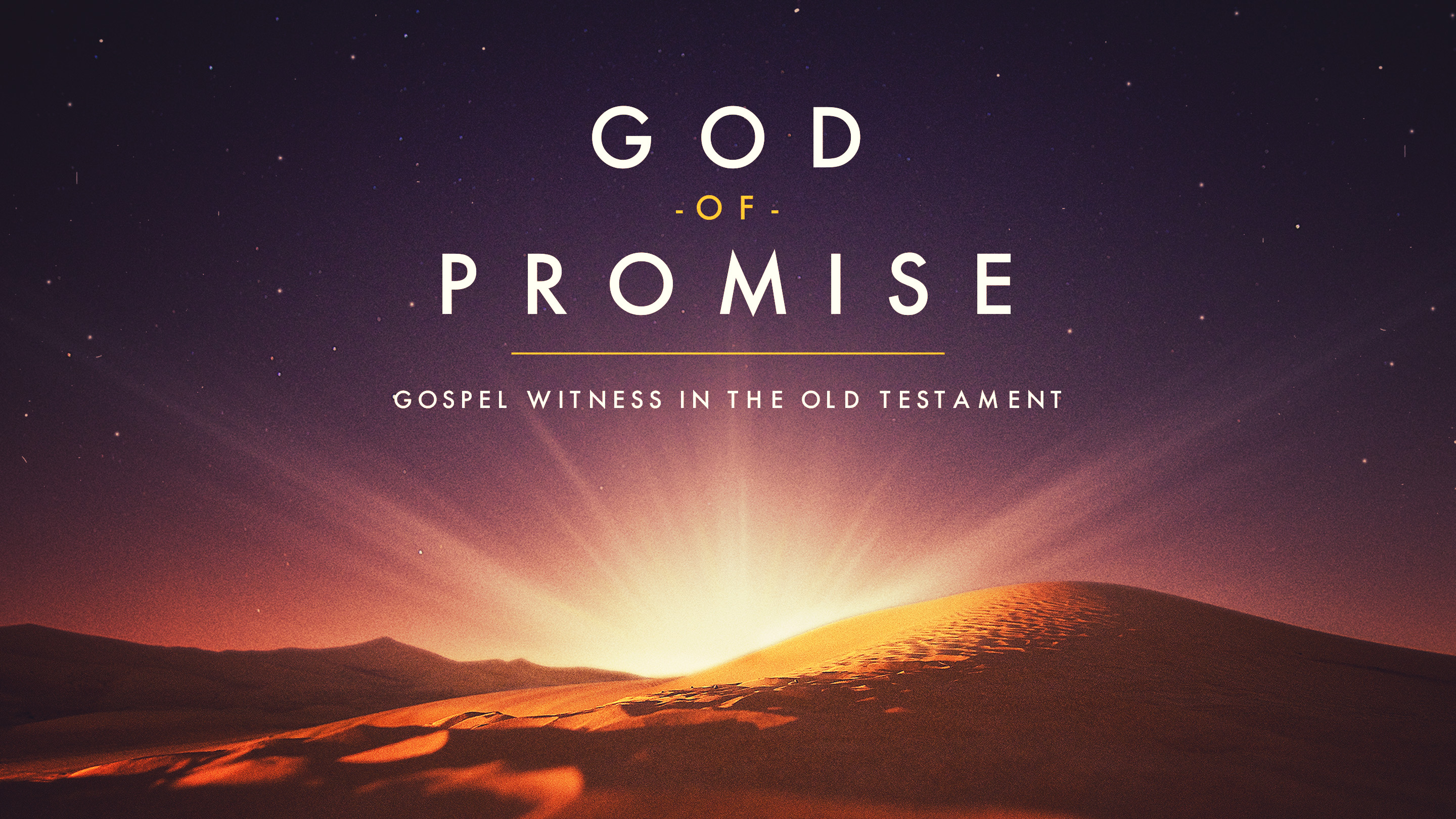 God Of Promise banner