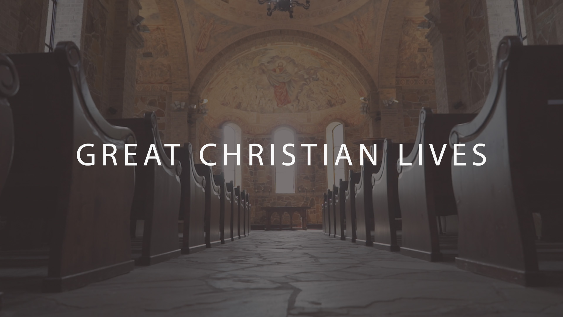 Great Christian Lives banner
