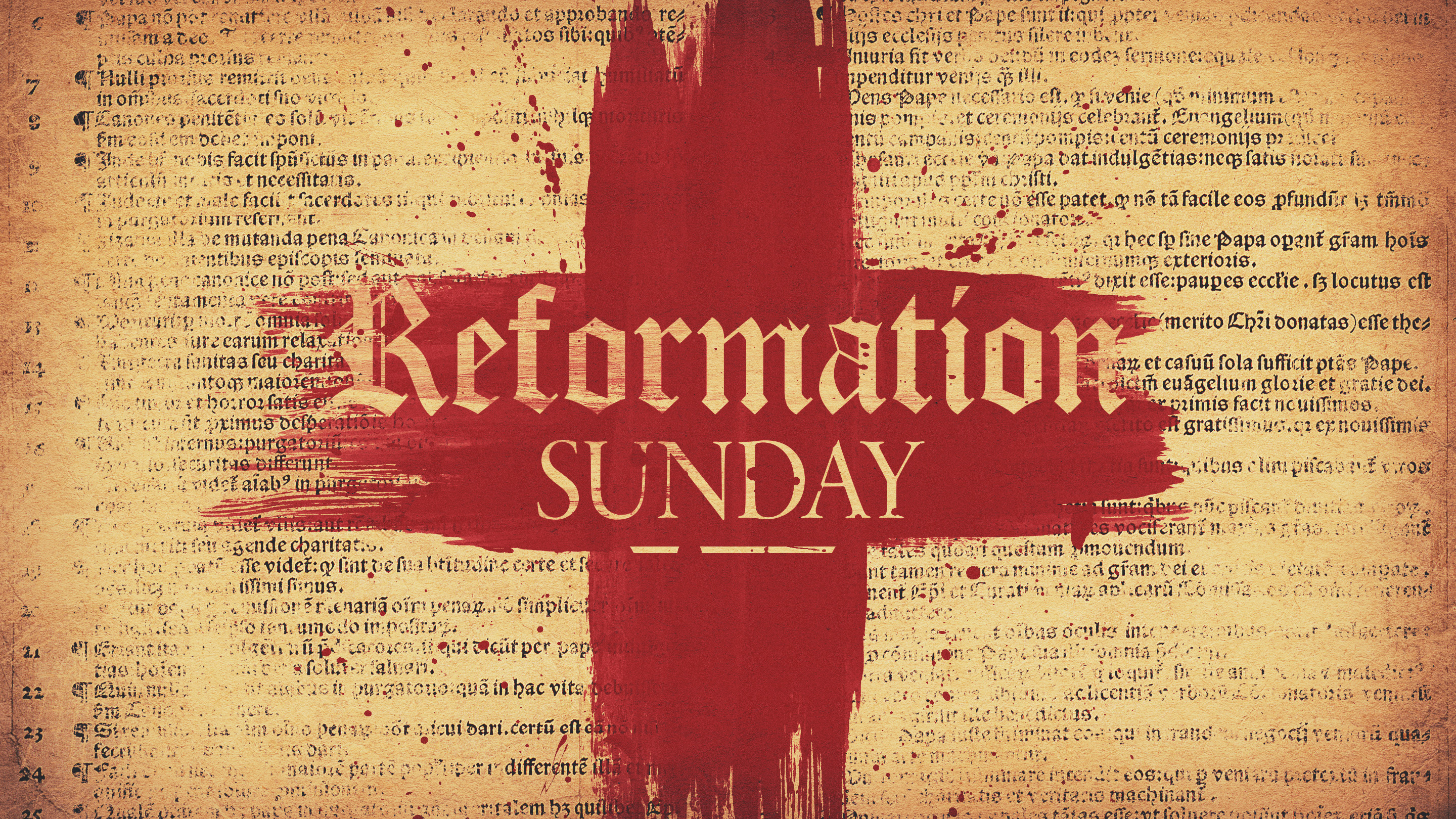 Reformation Sunday banner