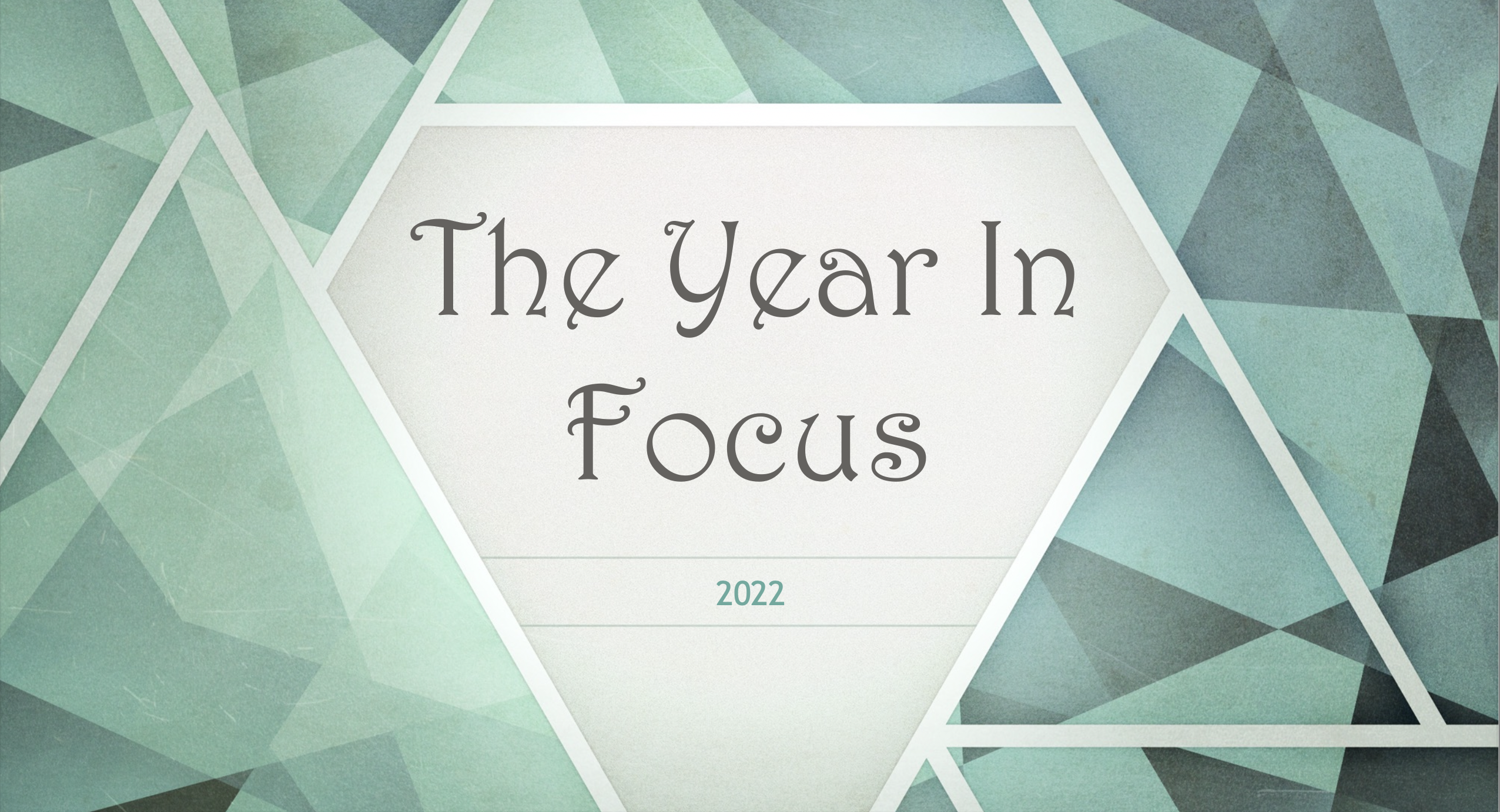 The Year In Focus banner