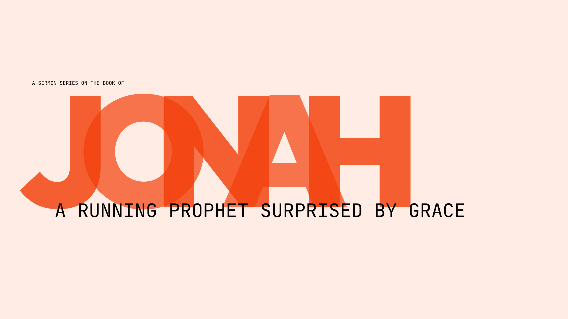 The Book of Jonah banner