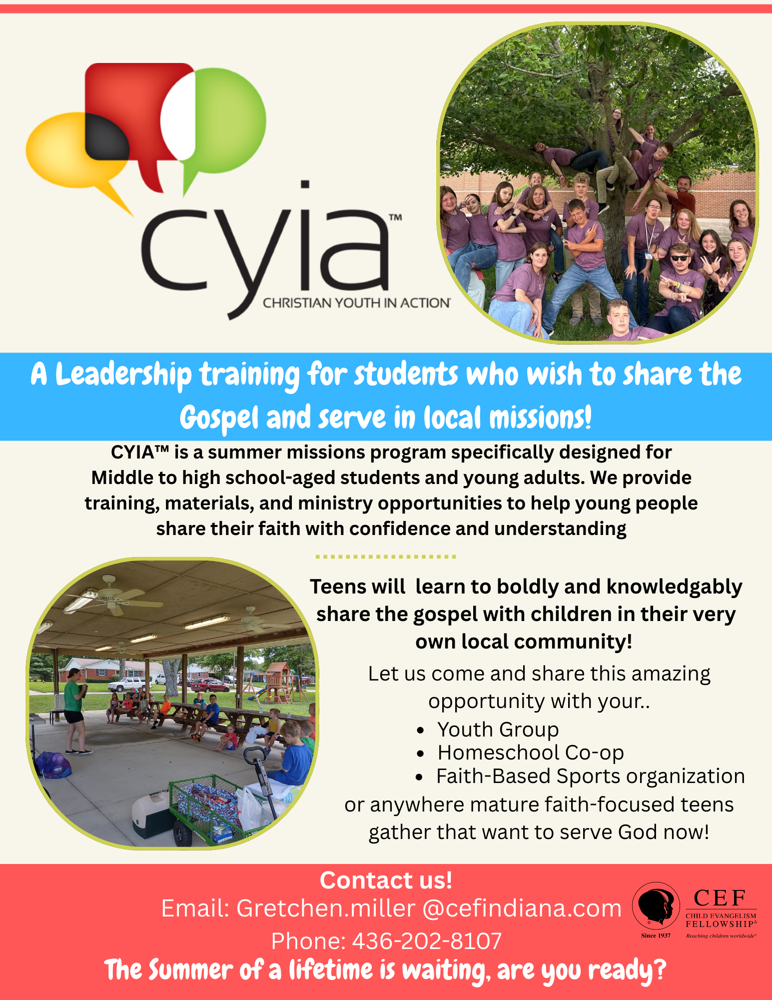 CYIA promo flyer
