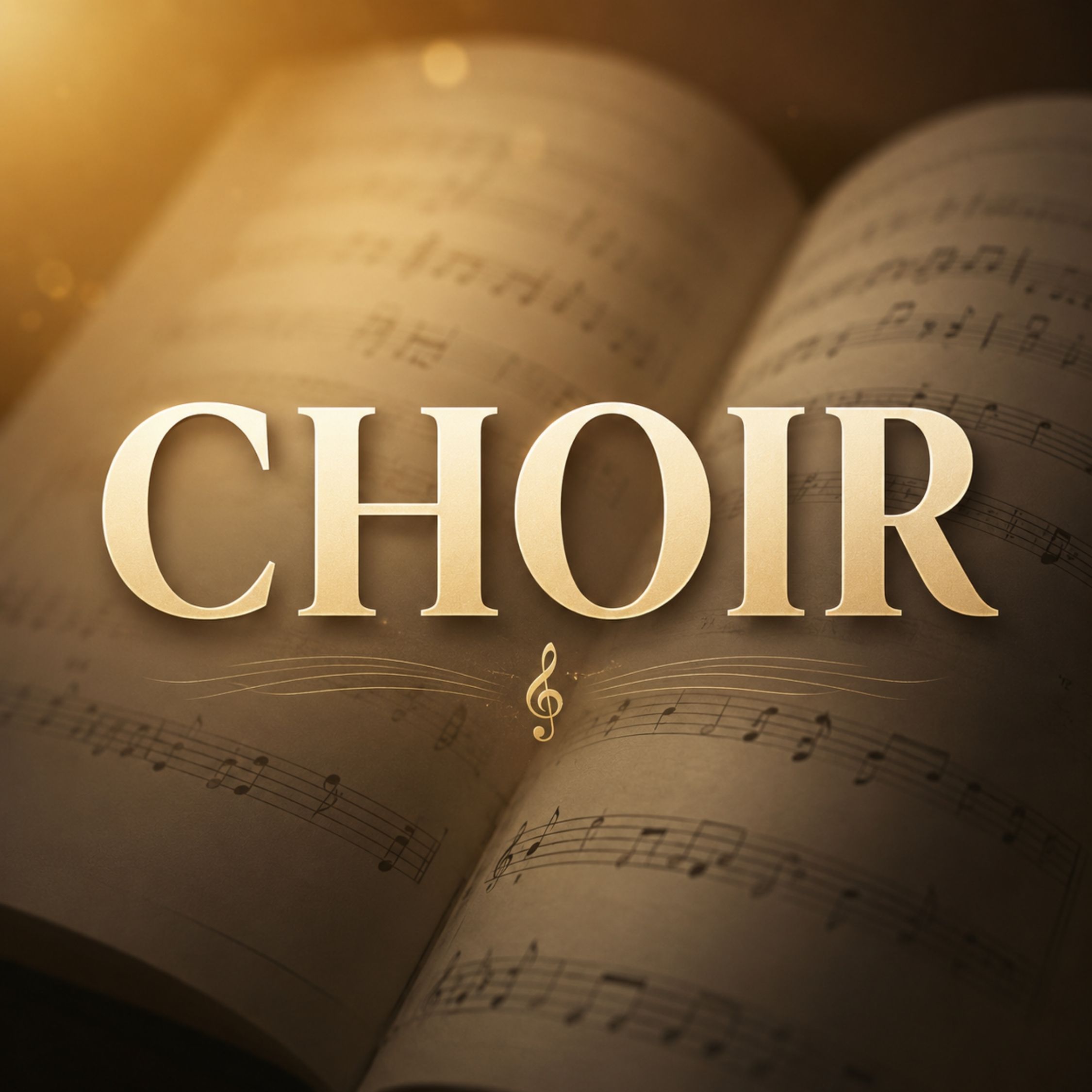 Choir music book