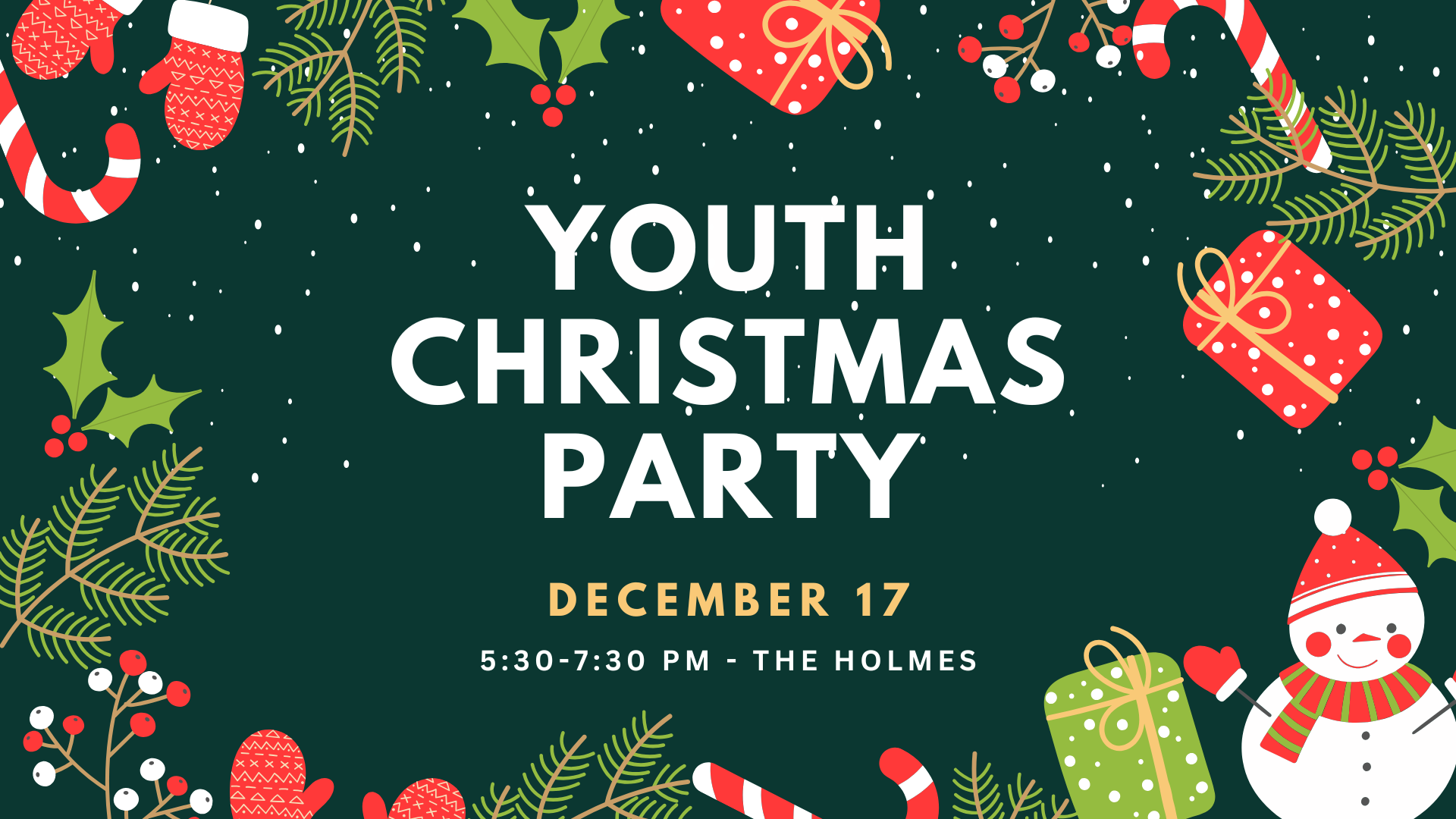 Youth Christmas Party - Slide (1) image