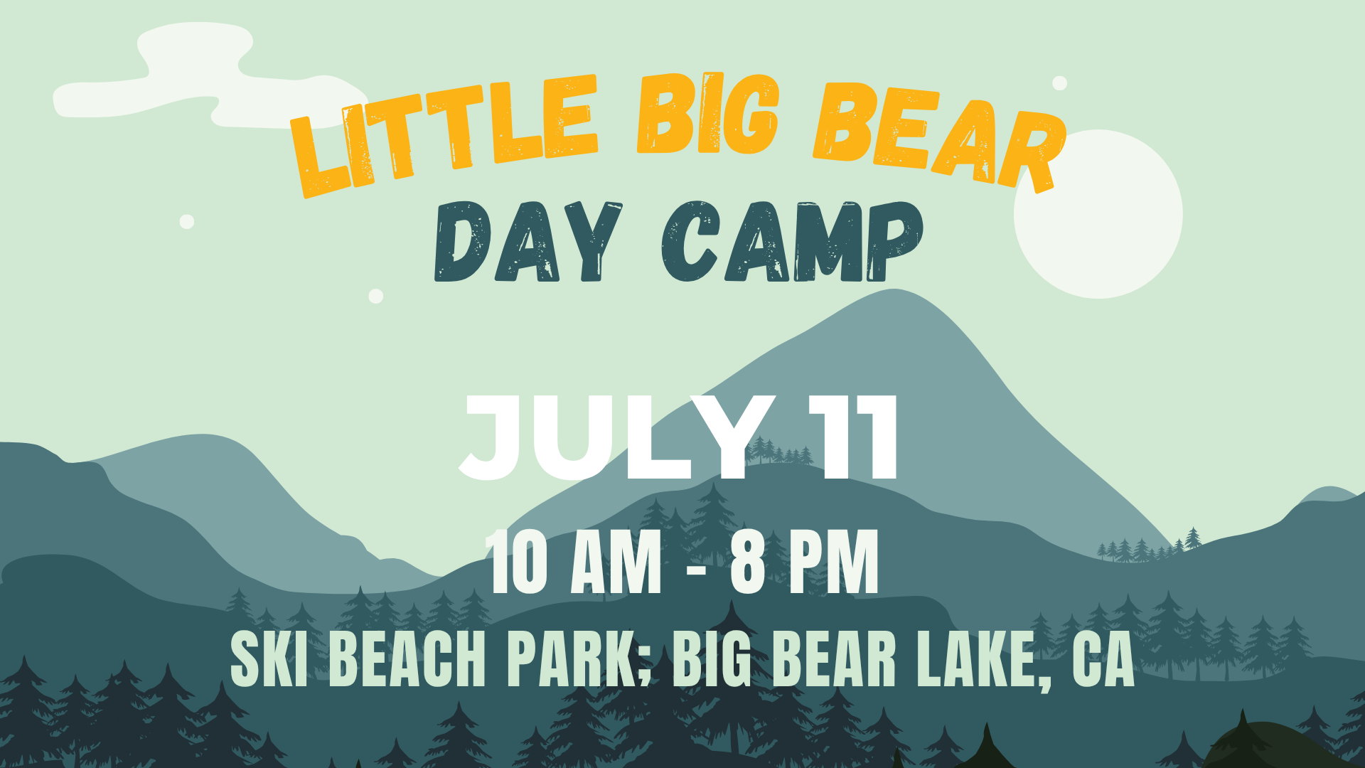 2025 Big Bear Day Camp - web promo