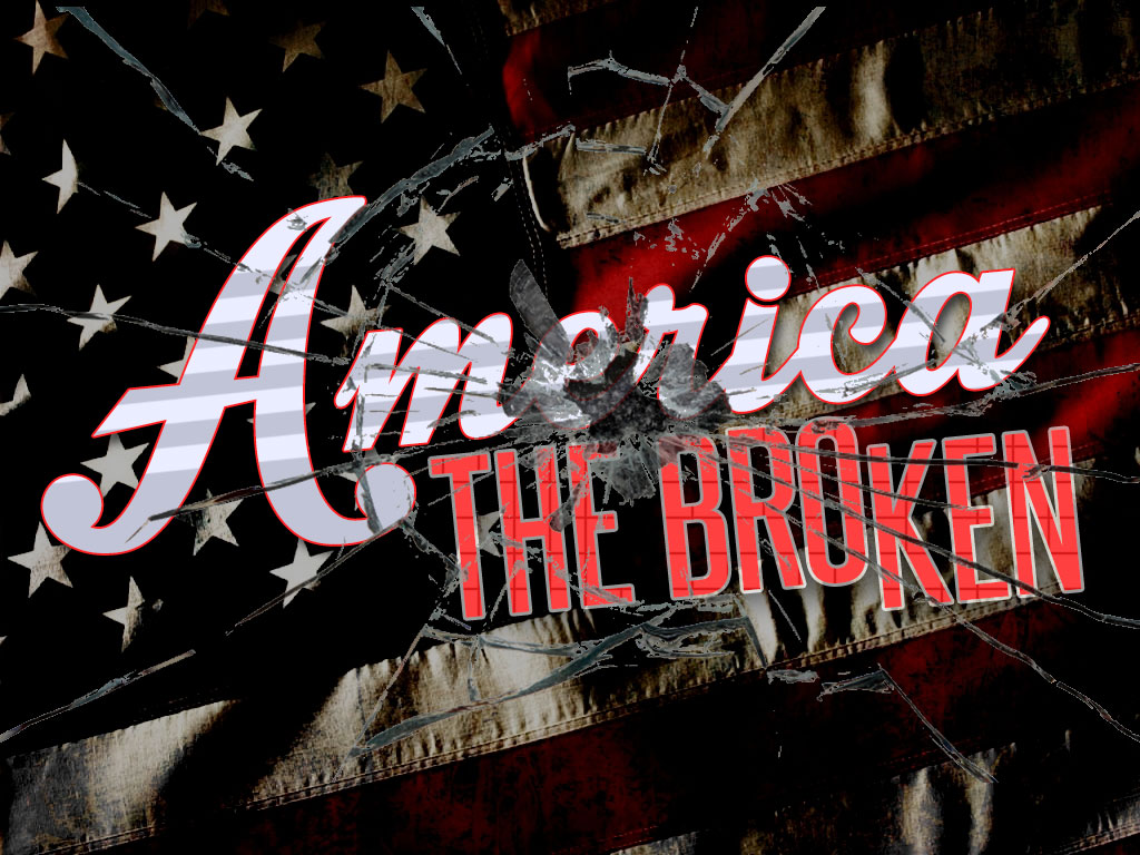 America the Broken banner
