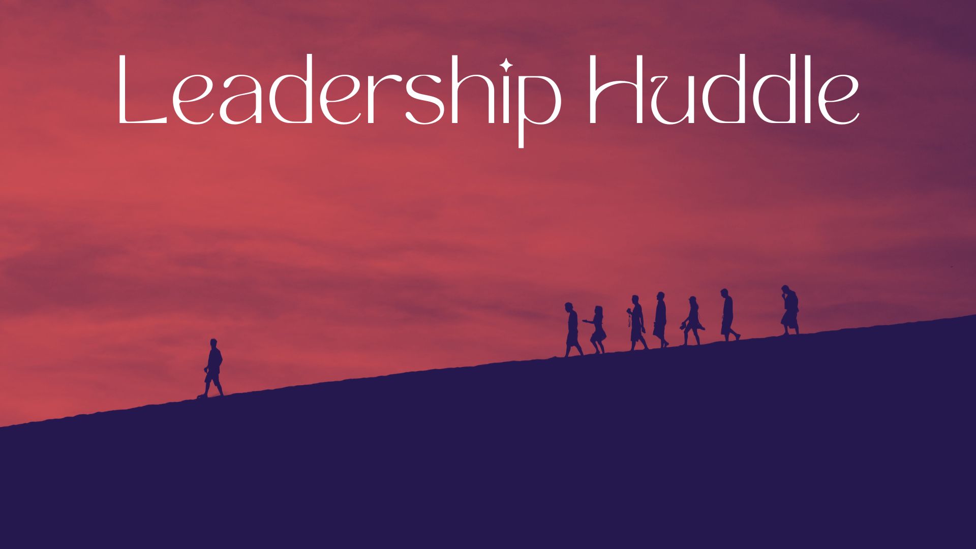 Leadership Huddle(1920x1080) image