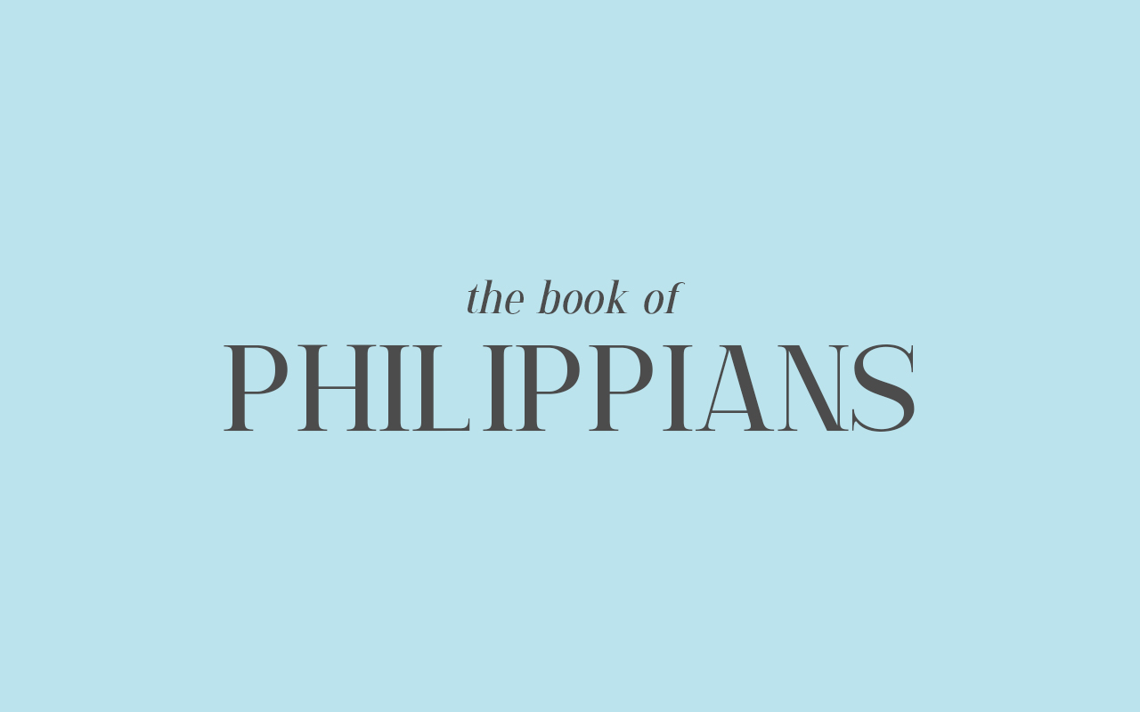 The Book of Philippians banner