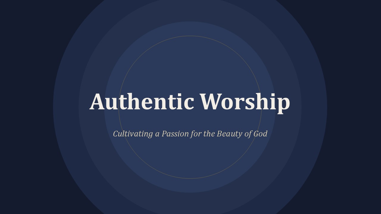 Authentic Worship banner