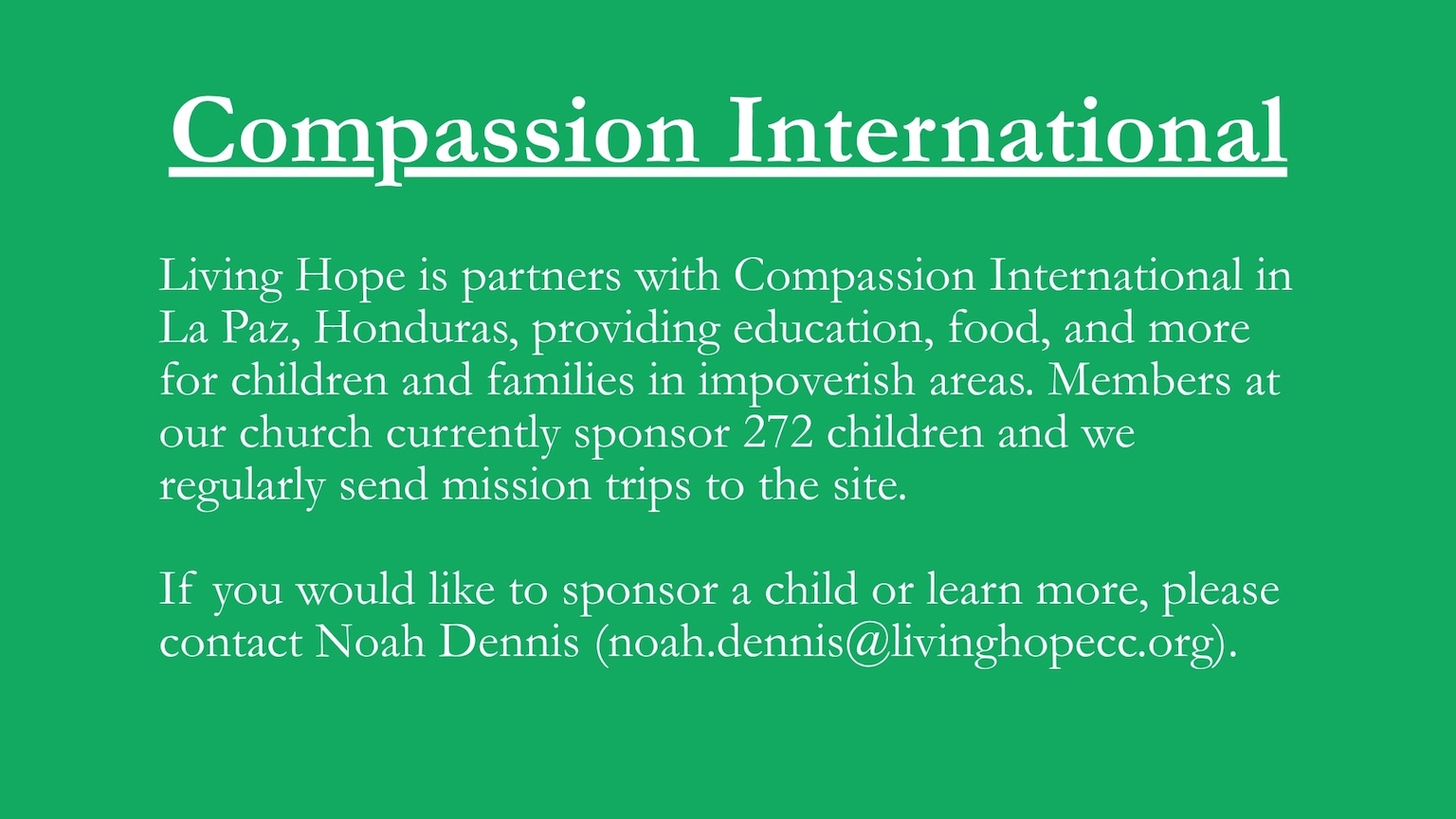 Compassion International