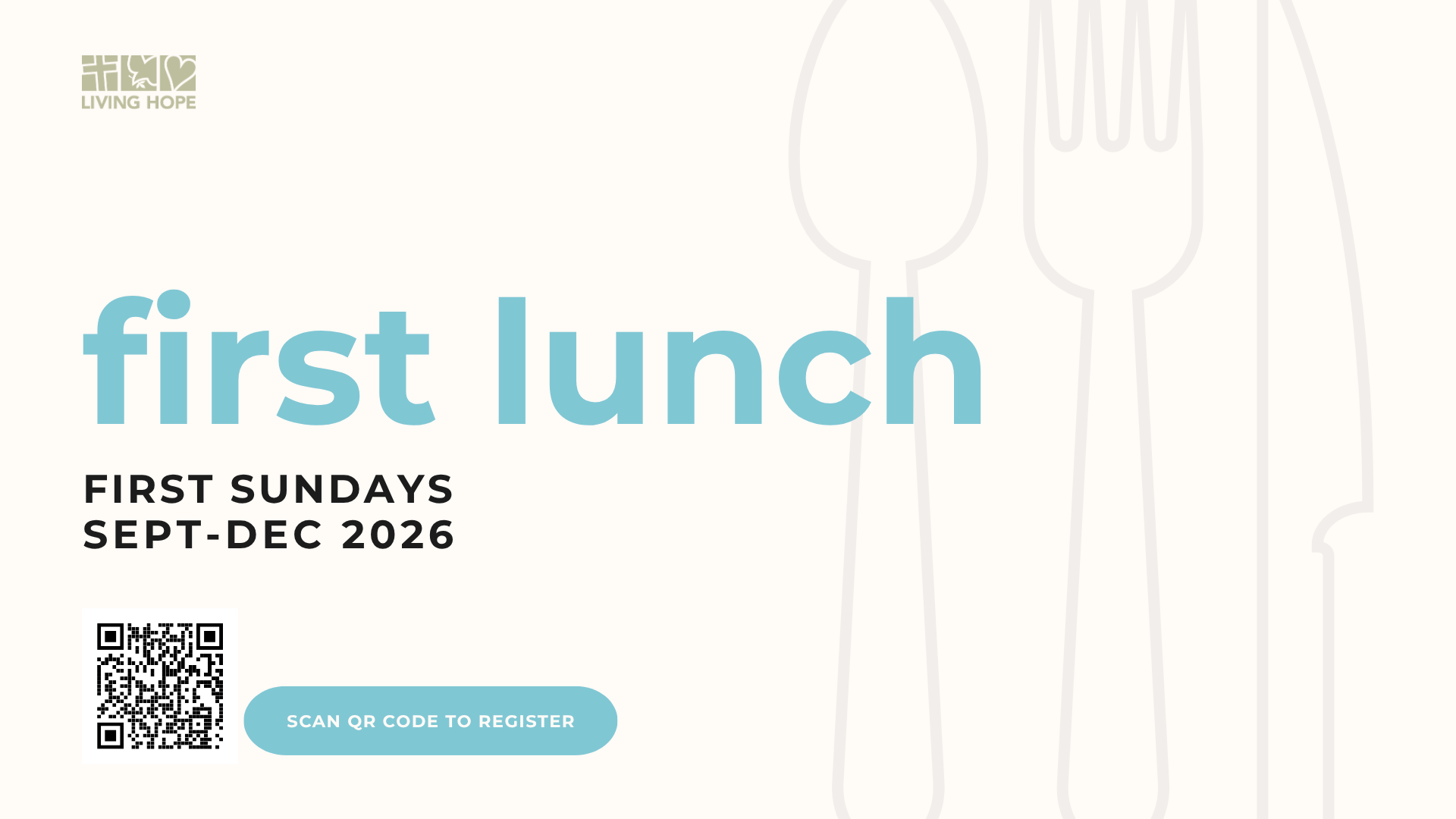 First Lunch Sept-Dec 2026