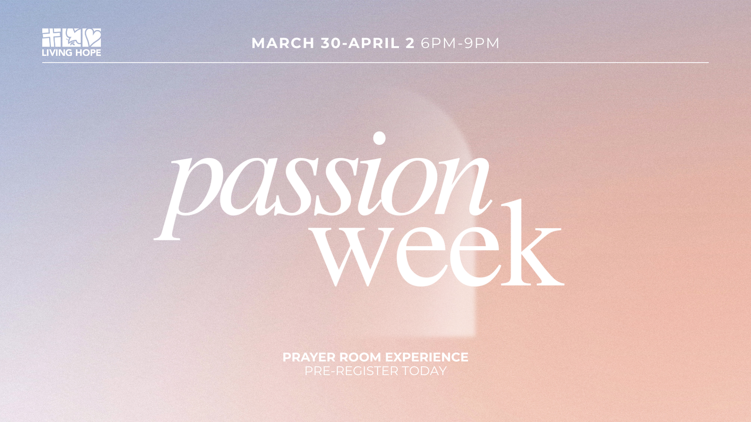 PGE 2026 - Prayer Room