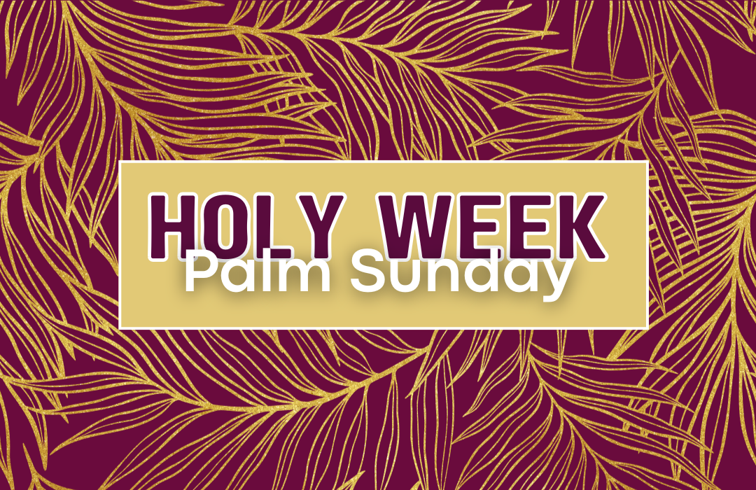 Holy Week Palm Sunday image