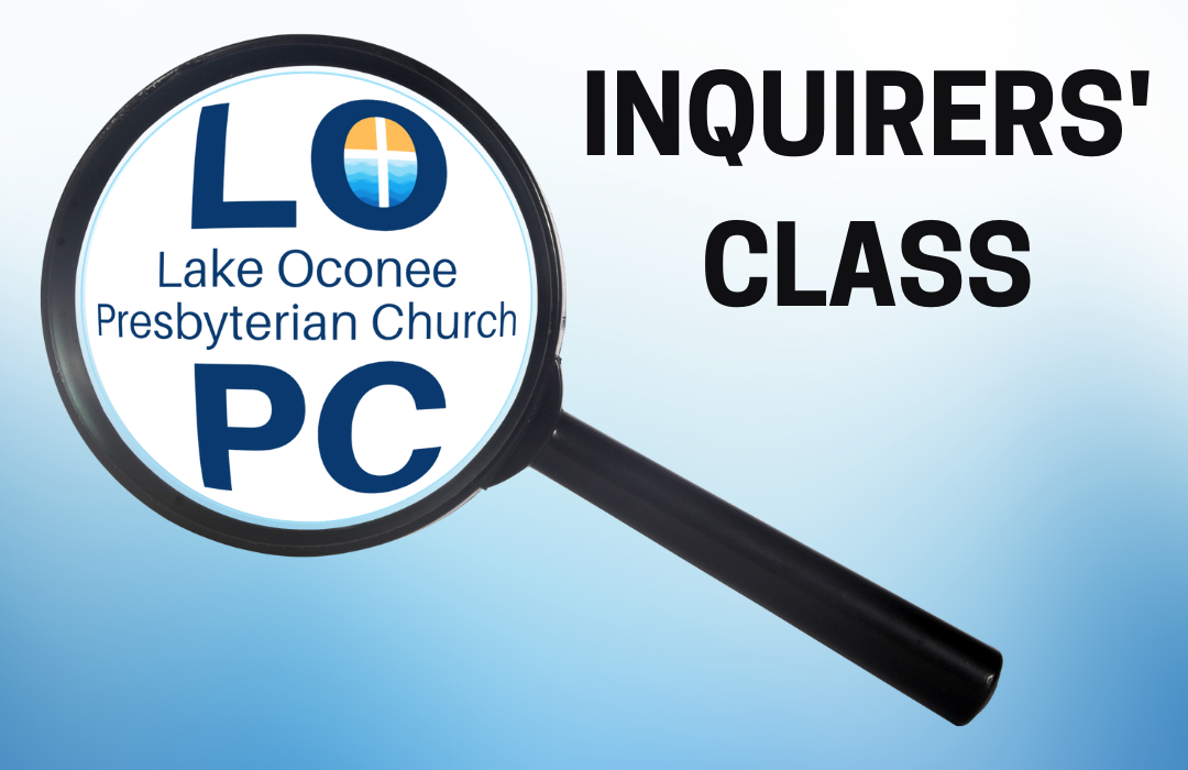 Inquirers' Class featured event