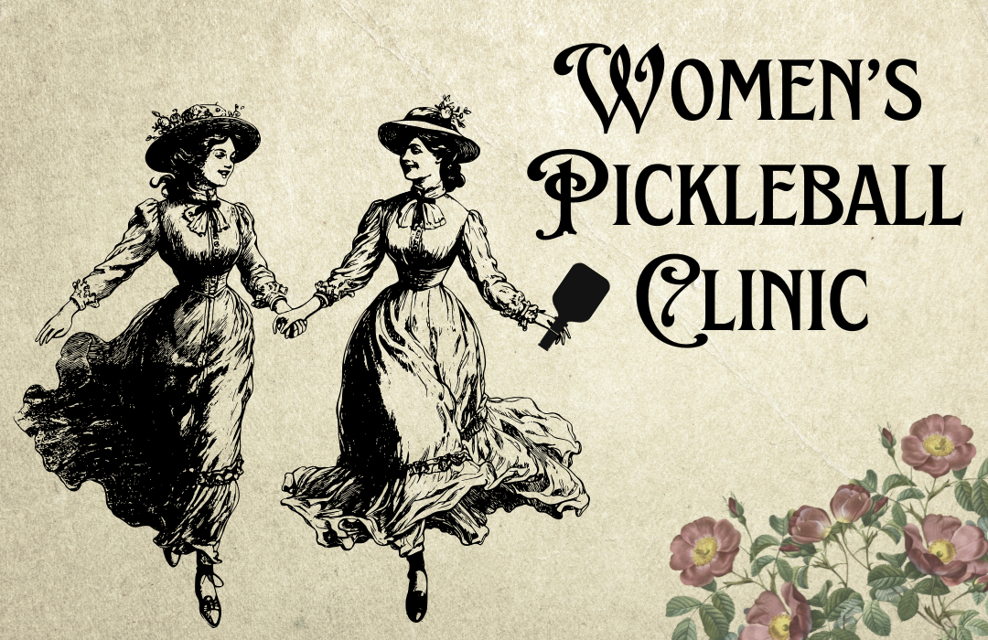 women's pickleball clinic featured event image